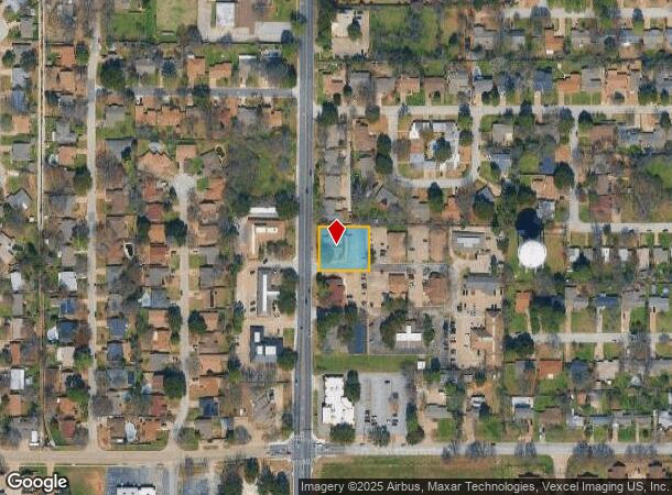 735 N Fielder Rd, Arlington, TX Parcel Map