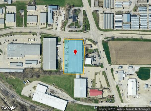  1719 E Hamilton Rd, Bloomington, IL Parcel Map