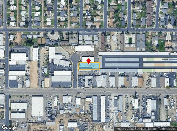 1095 Cole Ave, Clovis, CA Parcel Map
