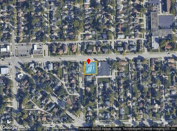 9445 31St St, Brookfield, IL Parcel Map