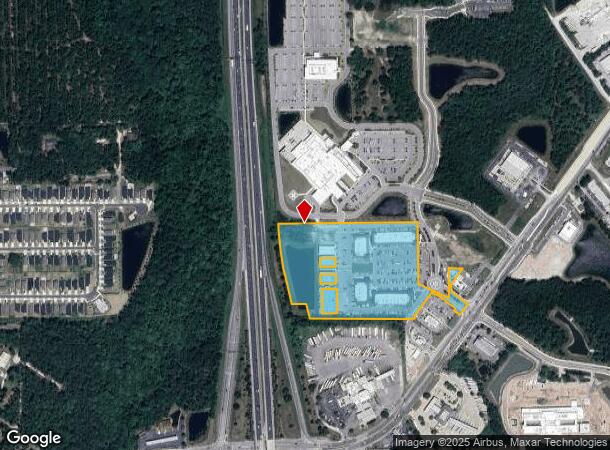  25 Jaidev Rd W, Saint Johns, FL Parcel Map