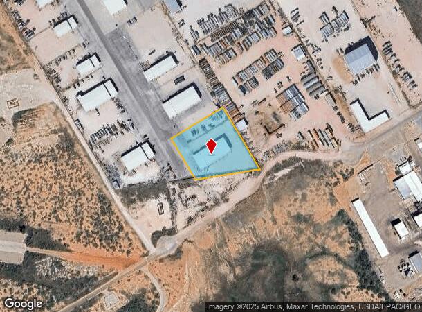  2807 S County Road 1242, Midland, TX Parcel Map