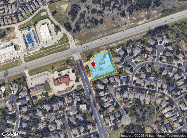 1021 Sendero Springs Dr, Round Rock, TX Parcel Map