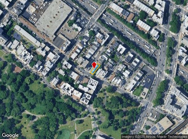  865 E 175Th St, Bronx, NY Parcel Map