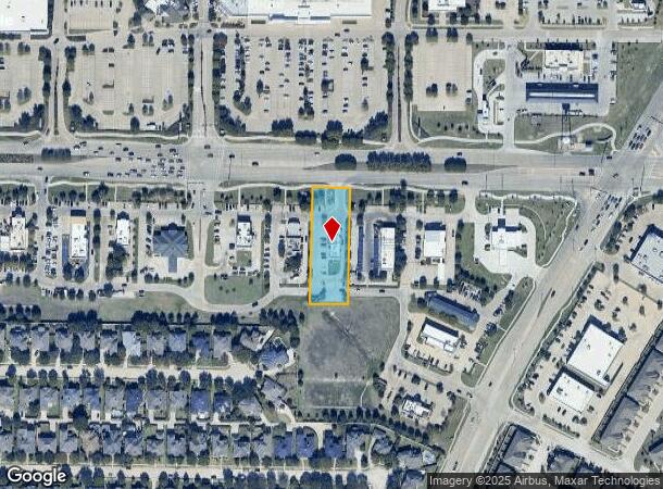  394 E Stacy Rd, Allen, TX Parcel Map