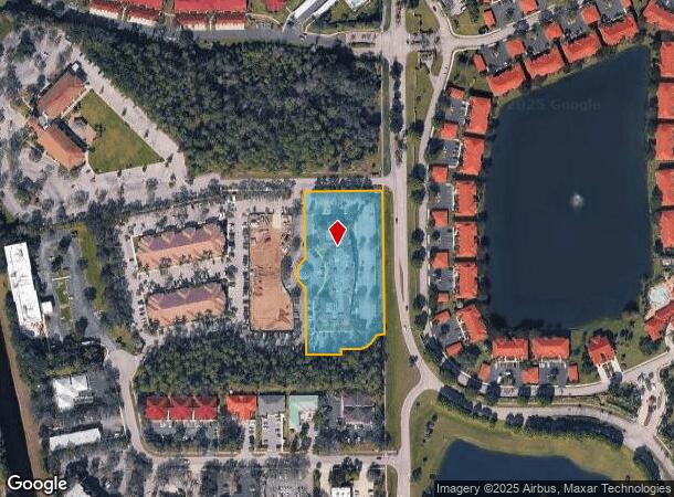  2647 Professional Cir, Naples, FL Parcel Map