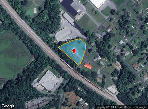  800 Rolling Hills Dr, Johnson City, TN Parcel Map