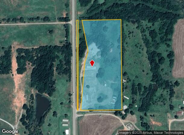 803 Highway 177, Carney, OK Parcel Map