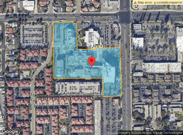  9900 Talbert Ave, Fountain Valley, CA Parcel Map