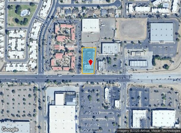 2910 W Thunderbird Rd, Phoenix, AZ Parcel Map