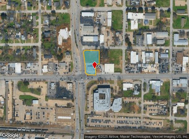 633 W Division St, Arlington, TX Parcel Map