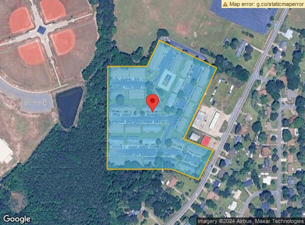  1005 Elberta Rd, Warner Robins, GA Parcel Map