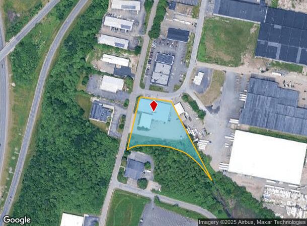  234 Brooks St, Worcester, MA Parcel Map