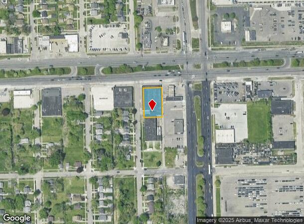  5802 E 8 Mile Rd, Detroit, MI Parcel Map