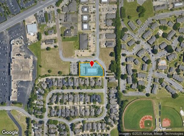  1286 Carmichael Way, Montgomery, AL Parcel Map