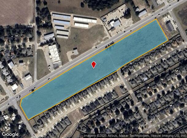 1902 Granbury St, Cleburne, TX Parcel Map