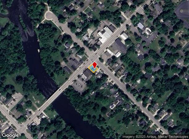  109 S Bridge St, Dimondale, MI Parcel Map