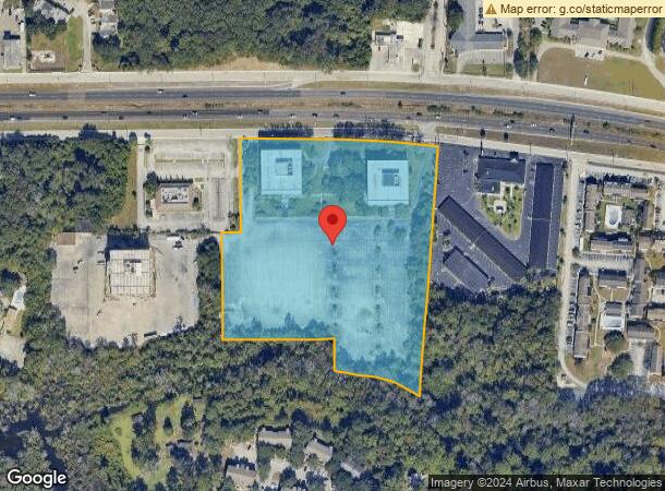  7960 Arlington Expy, Jacksonville, FL Parcel Map