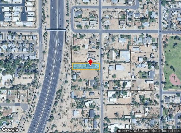 16020 N 37Th St, Phoenix, AZ Parcel Map
