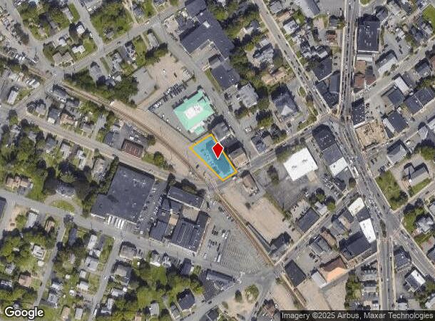  4 Porter St, Stoughton, MA Parcel Map