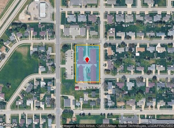  713 Leonard St N, West Salem, WI Parcel Map