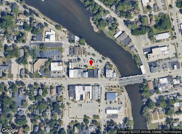  110 W Main St, West Dundee, IL Parcel Map