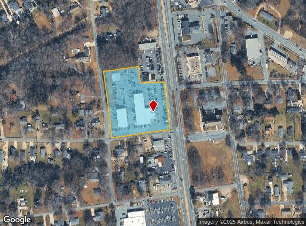 1520 S Cannon Blvd, Kannapolis, NC Parcel Map