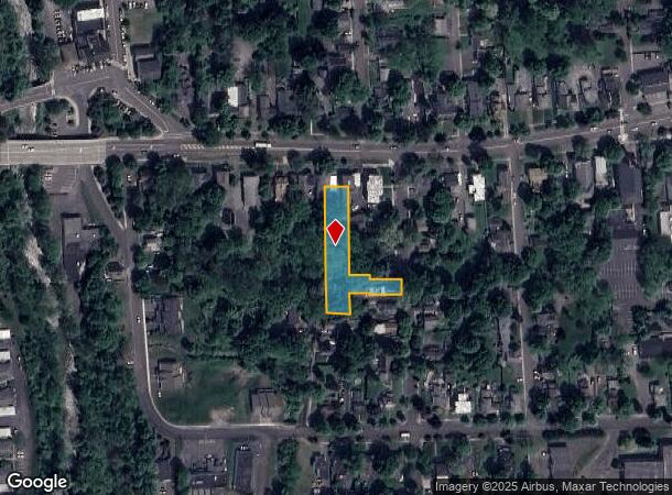  126 E Genesee St, Fayetteville, NY Parcel Map