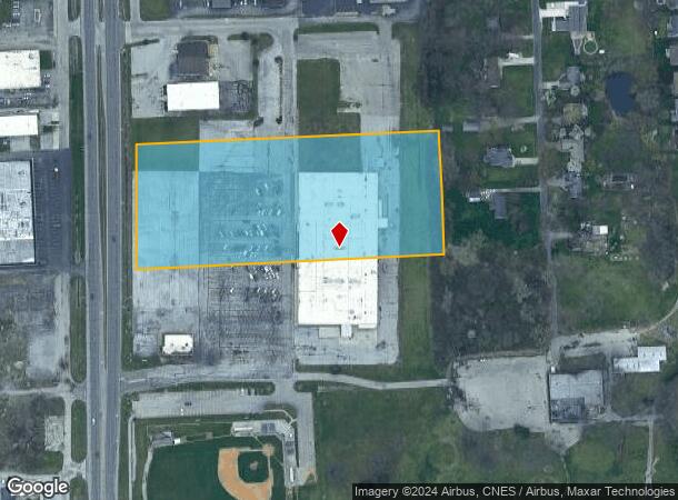  820 N Coliseum Blvd, Fort Wayne, IN Parcel Map