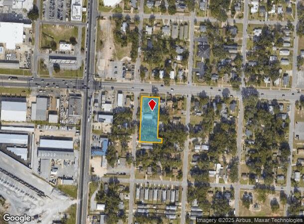  2007 W Garden St, Pensacola, FL Parcel Map