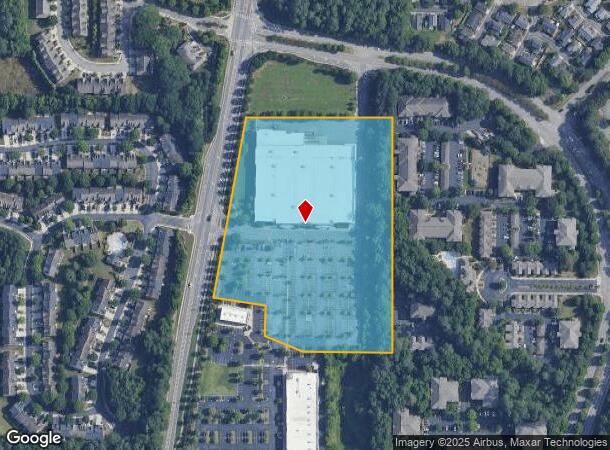 13097 Highway 9 N, Alpharetta, GA Parcel Map