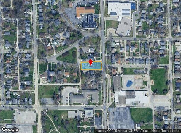  2722 Fairfield Ave, Fort Wayne, IN Parcel Map