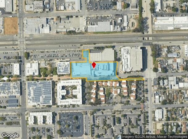  701 E 2Nd St, Pomona, CA Parcel Map