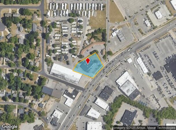 3701 Plainfield Ave Ne, Grand Rapids, MI Parcel Map