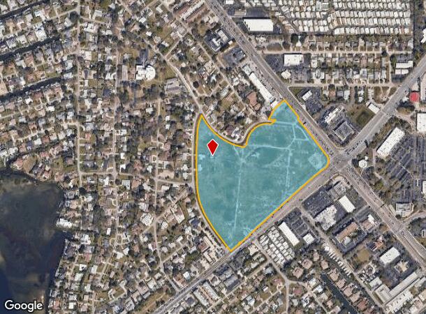  6450 S Tamiami Trl, Sarasota, FL Parcel Map