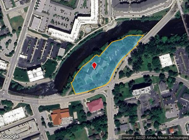 232 Waterfall Dr, Elkhart, IN Parcel Map