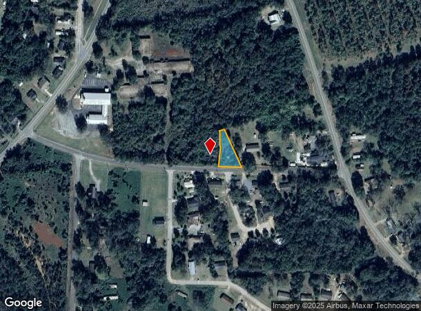  124 Moon St, Plains, GA Parcel Map
