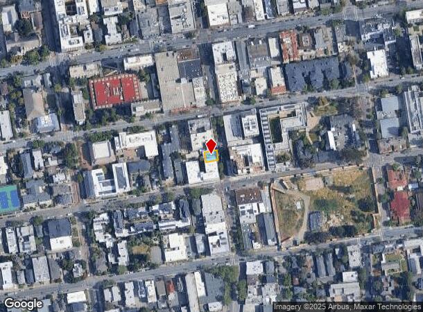 2426 Telegraph Ave, Berkeley, CA Parcel Map