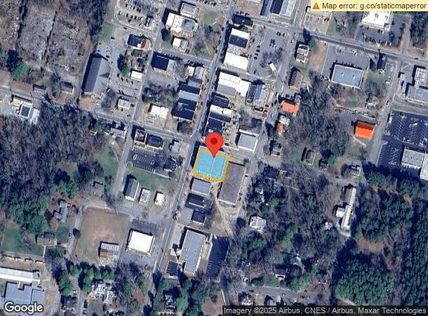105 E Franklin St, Warrenton, NC Parcel Map