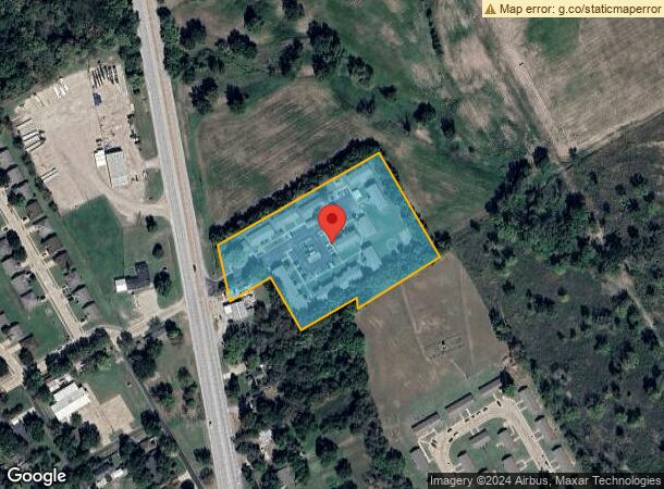  2000 N Kaufman St, Ennis, TX Parcel Map