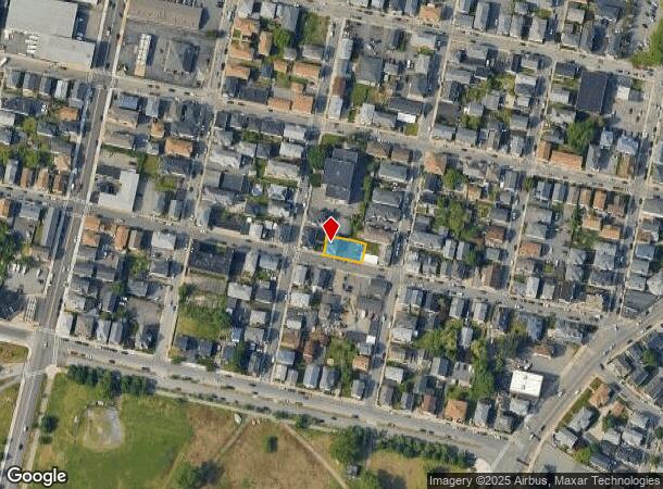  464 Division St, Fall River, MA Parcel Map