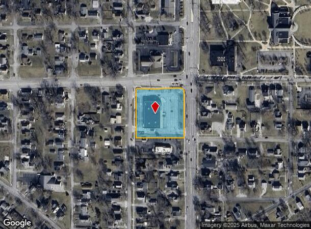  618 N Clinton St, Defiance, OH Parcel Map