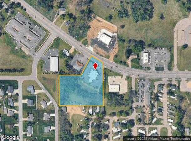  1386 M-89 Hwy, Plainwell, MI Parcel Map