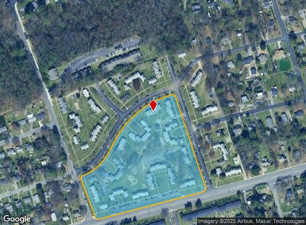  2812 Hilliard Rd, Henrico, VA Parcel Map