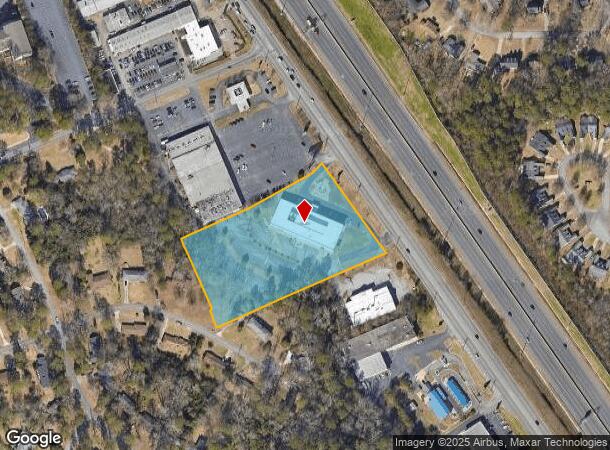  2960 Riverside Dr, Macon, GA Parcel Map