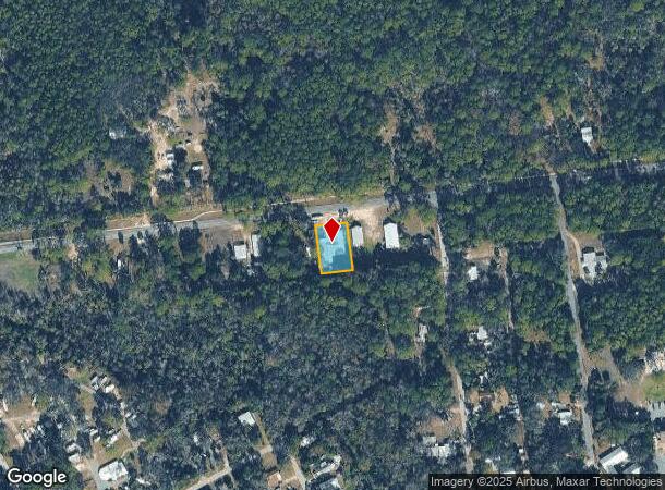 6027 Highway 40 W, Yankeetown, FL Parcel Map