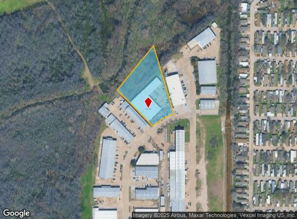  448 W Fork Dr, Arlington, TX Parcel Map