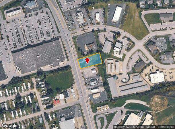  1055 Berea Rd, Richmond, KY Parcel Map