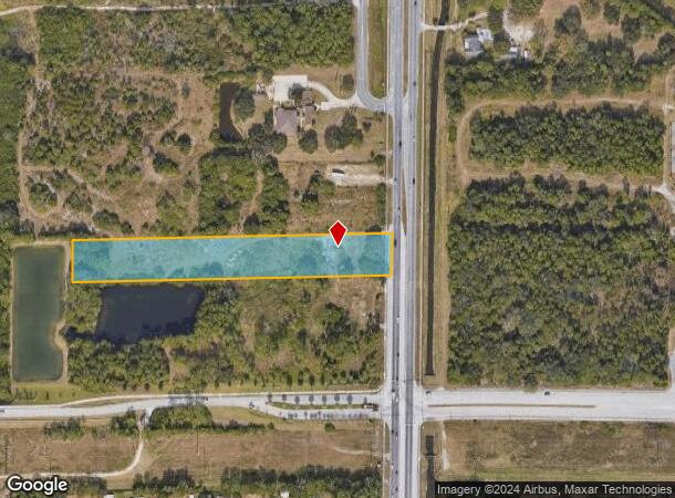  3780 Minton Rd, Melbourne, FL Parcel Map