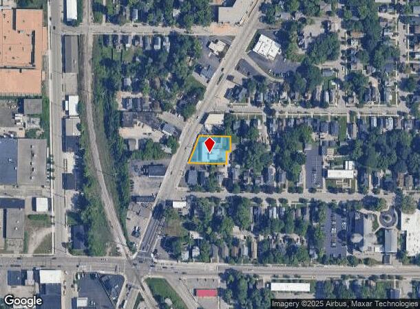  1246 Plainfield Ave Ne, Grand Rapids, MI Parcel Map